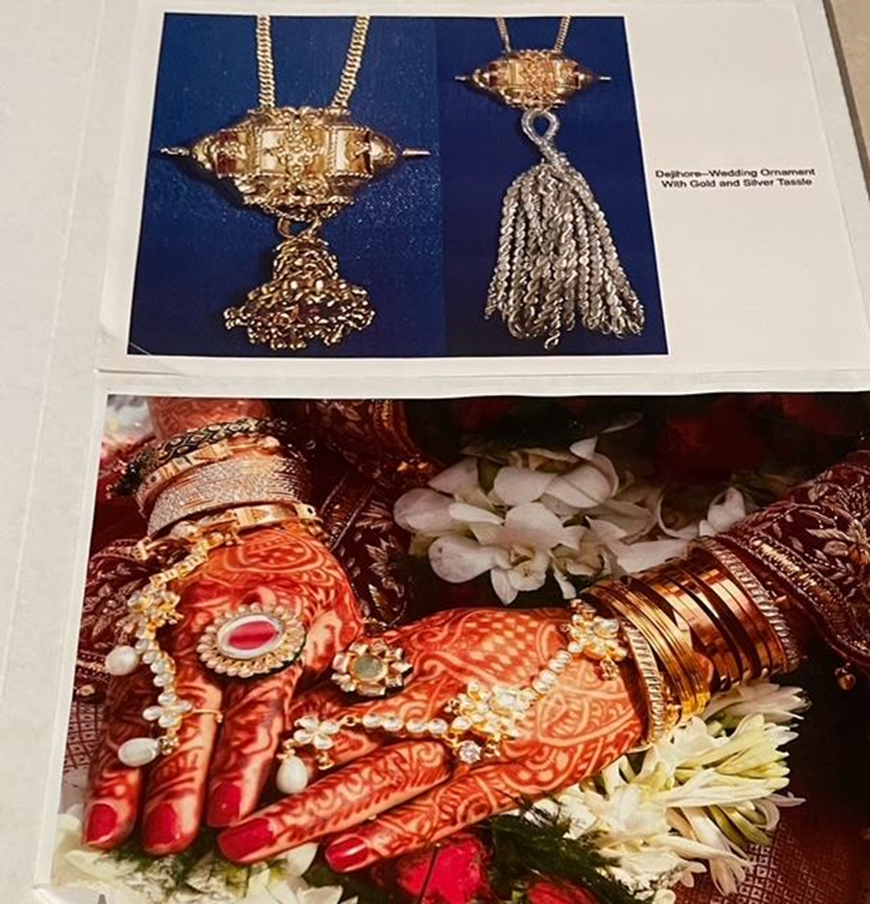 Kashmiri Pandit wedding attire